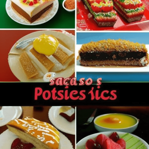 Postres y dulces típicos
