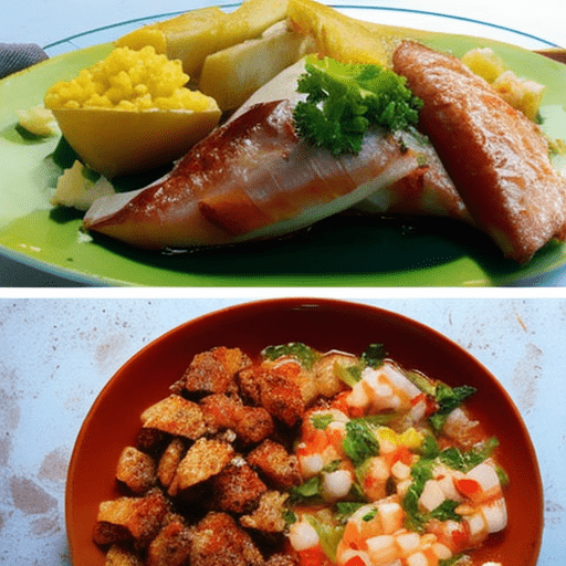 Comidas típicas de San José del Golfo