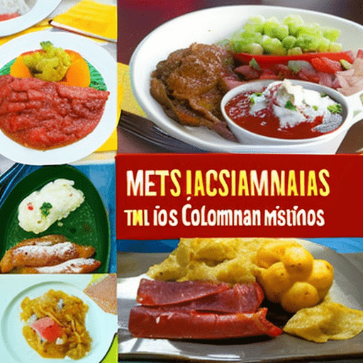 Comidas típicas de los mestizos colombianos