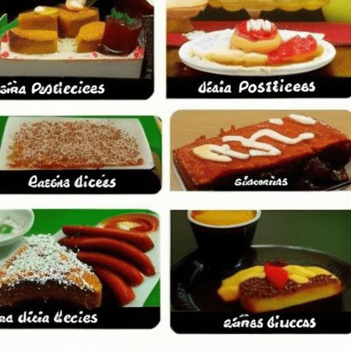 Postres y ⁣dulces ‌típicos