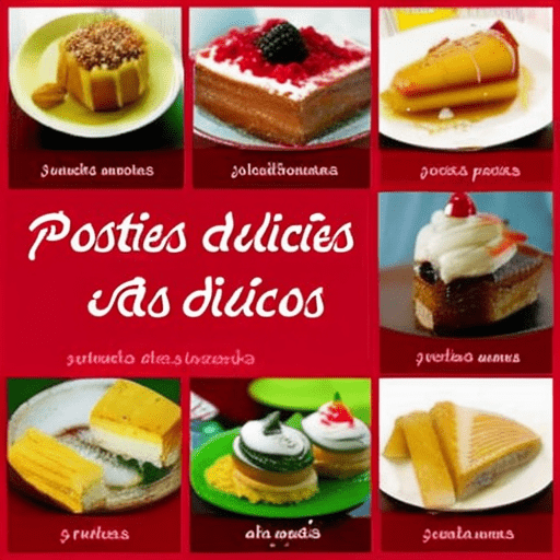 Postres y dulces típicos