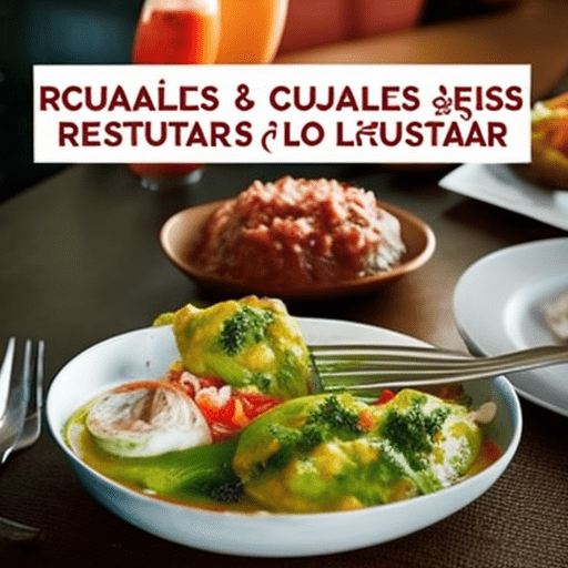 ¿Cuáles son y dónde están los mejores restaurantes y lugares para degustar estos platos típicos?