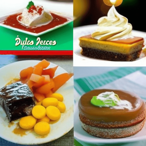 Postres y dulces típicos